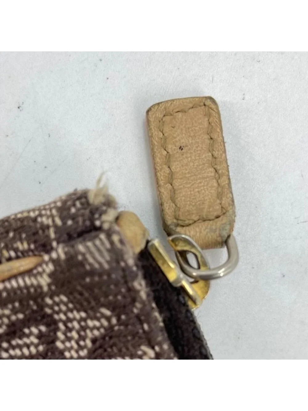 Dior Coin Case Trotter Pattern Saddle Campus - Picture 10 of 11